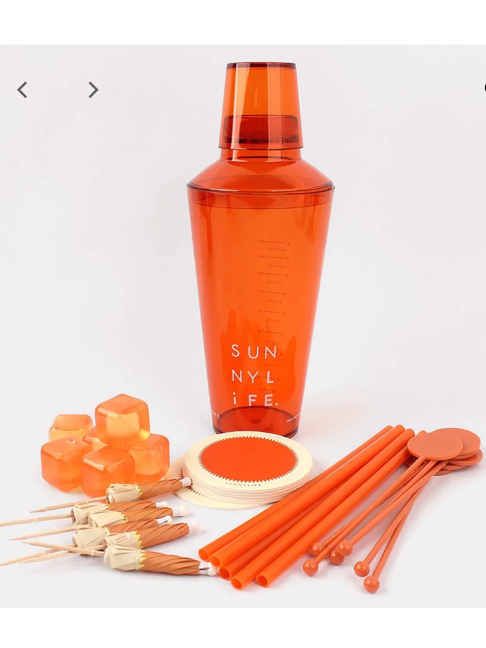 SunnyLife Cocktail Essentials Kit in Terracotta